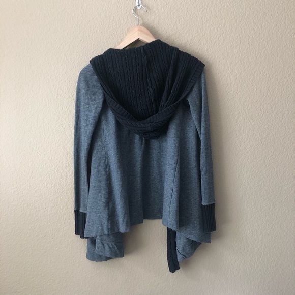 Anthro Vanessa Virginia Open herringbone cardigan - Picture 7 of 8